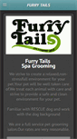 Mobile Screenshot of furrytailsspagrooming.com